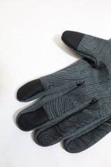 NANGA/POLARTEC POWER STRETCH GLOVES - Gray