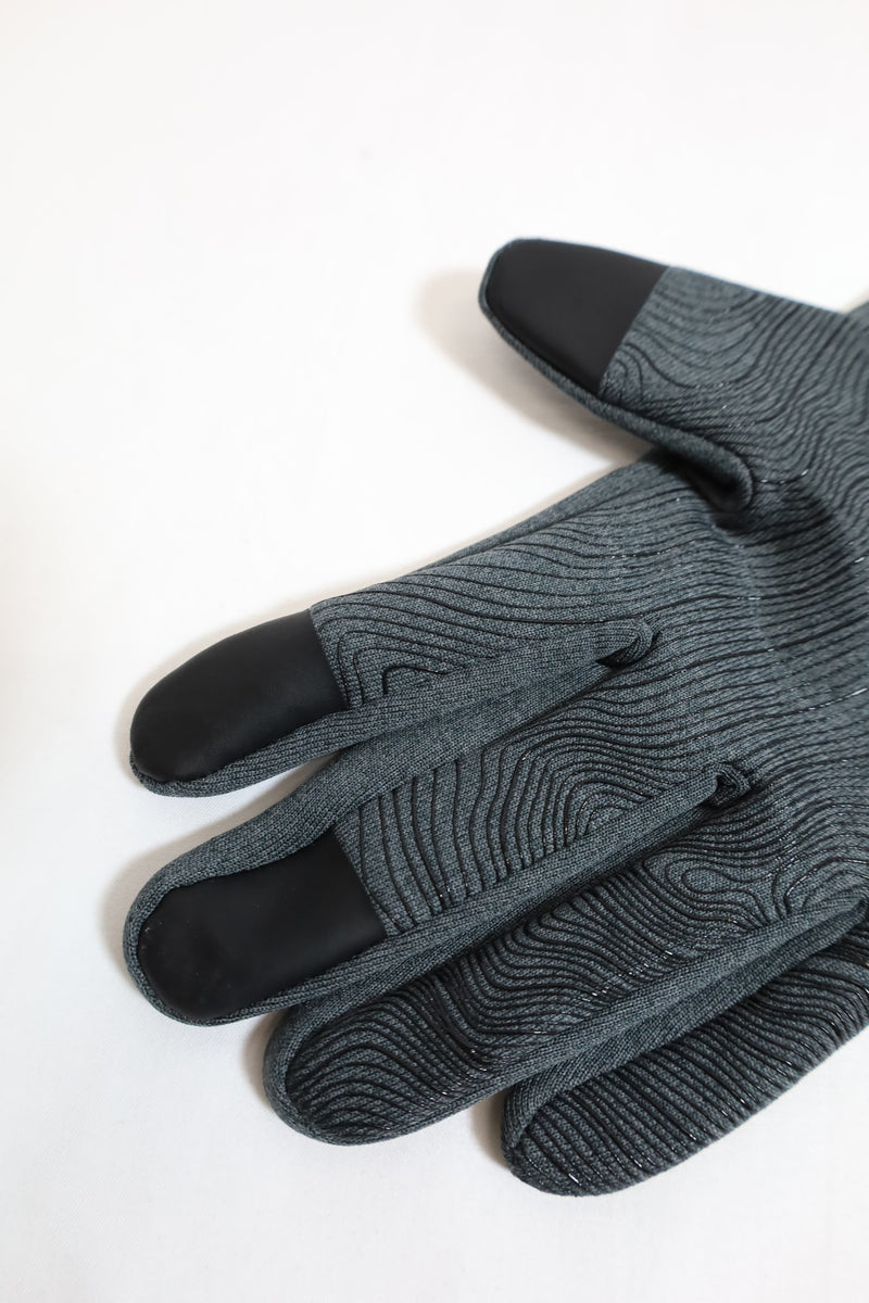 NANGA/POLARTEC POWER STRETCH GLOVES - Gray