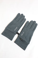 NANGA/POLARTEC POWER STRETCH GLOVES - Gray