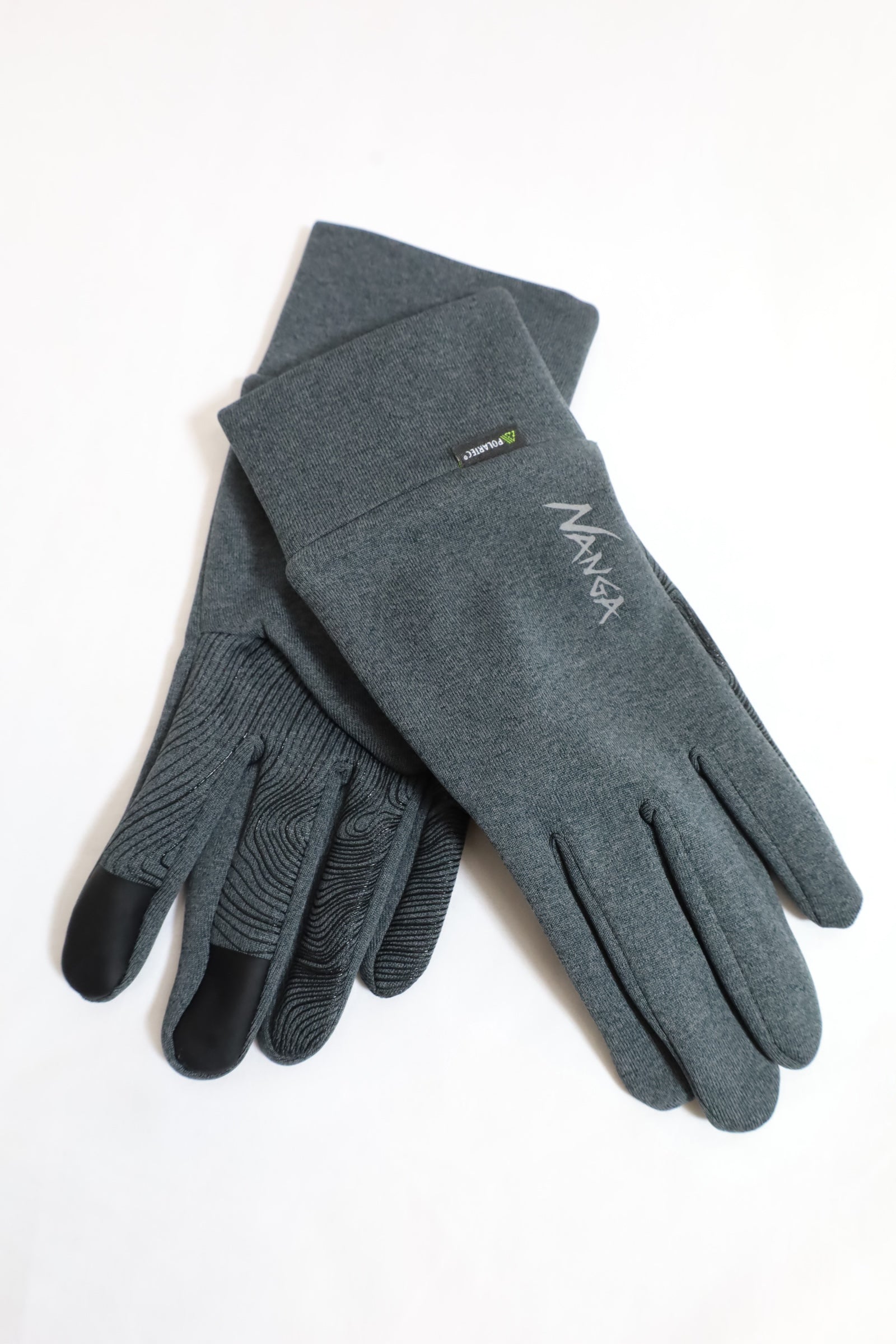 NANGA/POLARTEC POWER STRETCH GLOVES - Gray – redtriangle