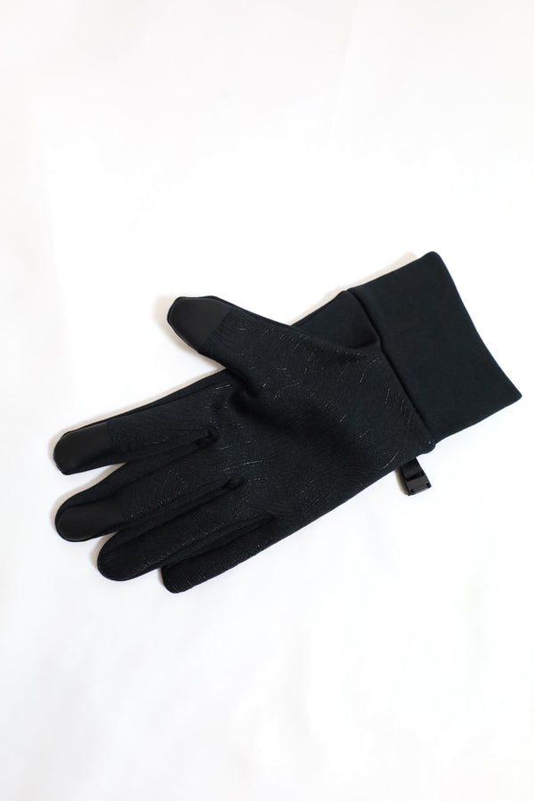 NANGA/POLARTEC POWER STRETCH GLOVES - Blk