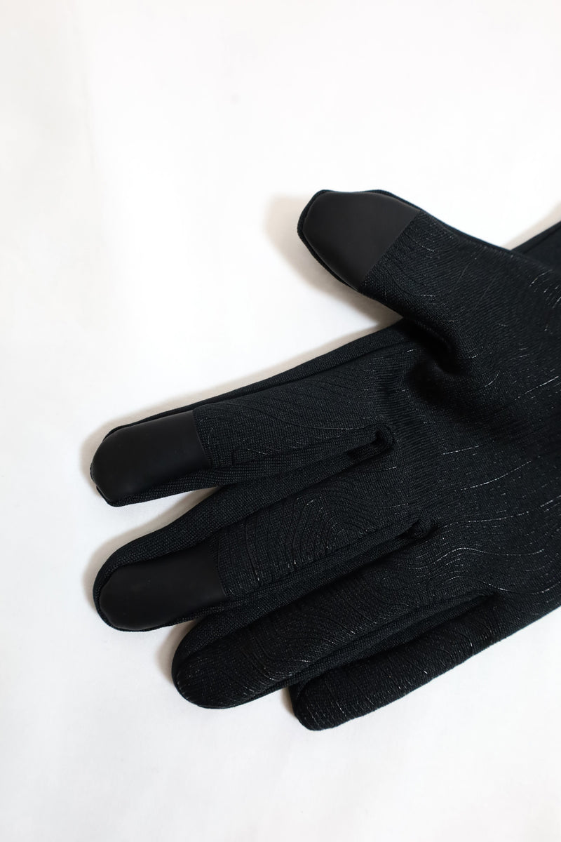NANGA/POLARTEC POWER STRETCH GLOVES - Blk