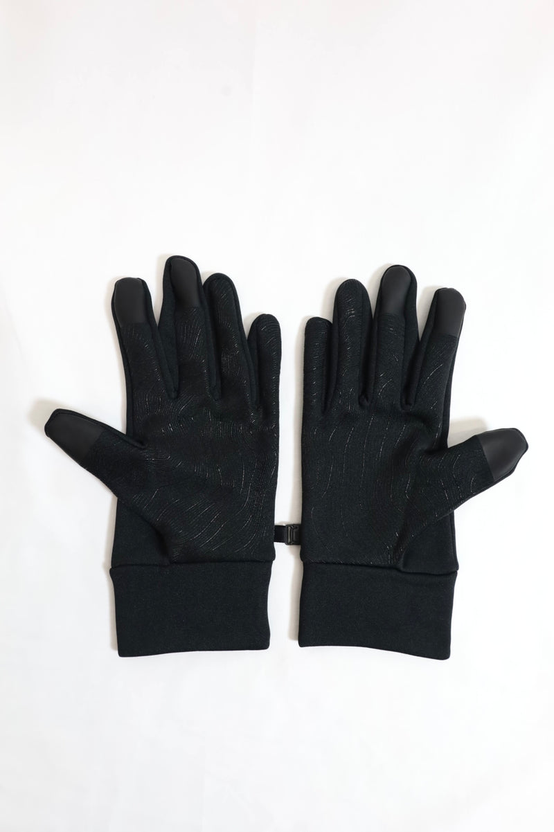 NANGA/POLARTEC POWER STRETCH GLOVES - Blk