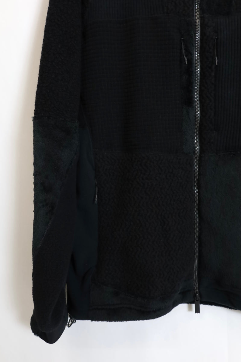 BLK /POLARTEC FLEECE ZIP UP BLOUSON - BK2573505