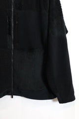 BLK /POLARTEC FLEECE ZIP UP BLOUSON - BK2573505
