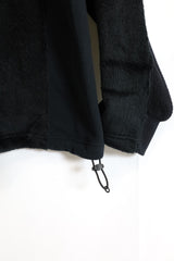 BLK /POLARTEC FLEECE ZIP UP BLOUSON - BK2573505