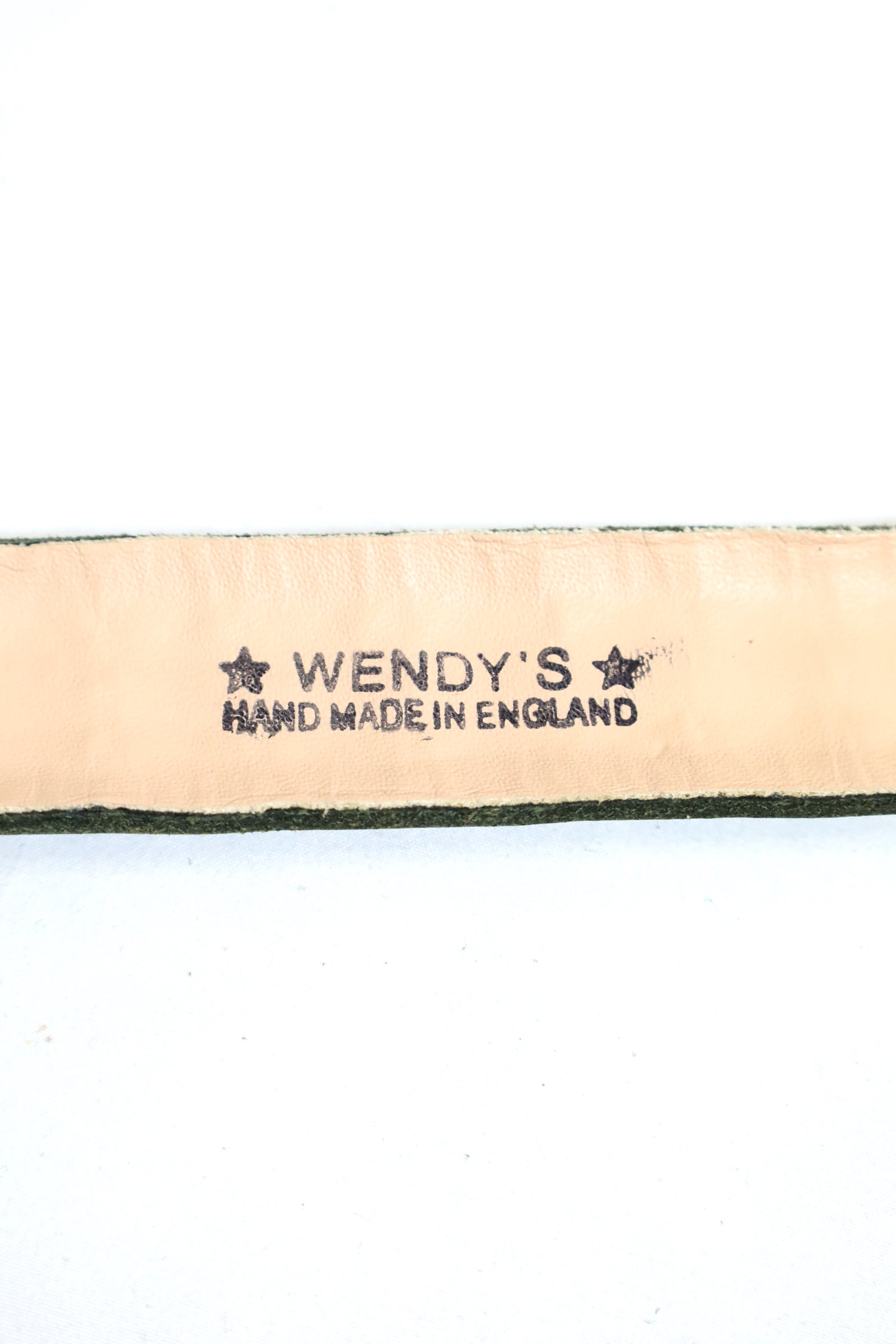 Wendy's of LONDON / 2-Row Large Pyramid Stud Belt – redtriangle