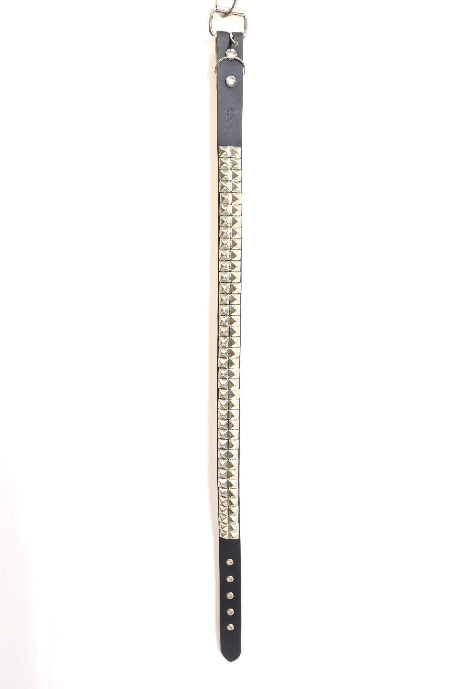 Wendy's of LONDON / 2-Row Large Pyramid Stud Belt – redtriangle