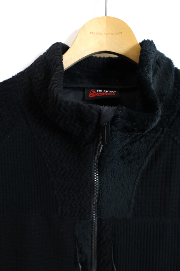 BLK /POLARTEC FLEECE ZIP UP BLOUSON - BK2573505
