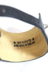 Wendy's of LONDON / 3×2Conical Stud Buckled Wrist Band