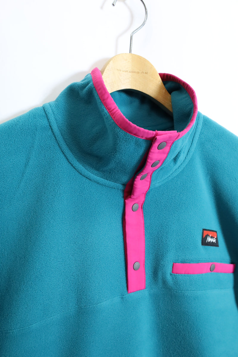 NANGA/AIR WARM FLEECE TOPS - GRN