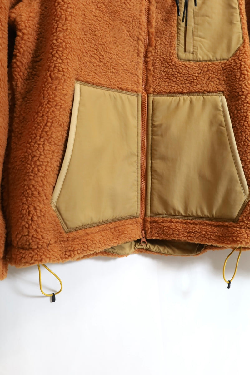 NANGA/BOA FLEECE FULL ZIP PARKA