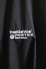 Fresh Service / PERTEX EQUILIBRIUM HOODED SHELL - Black
