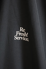 ReFresh!Service. /UTILITY PACKABLE SUIT - Black