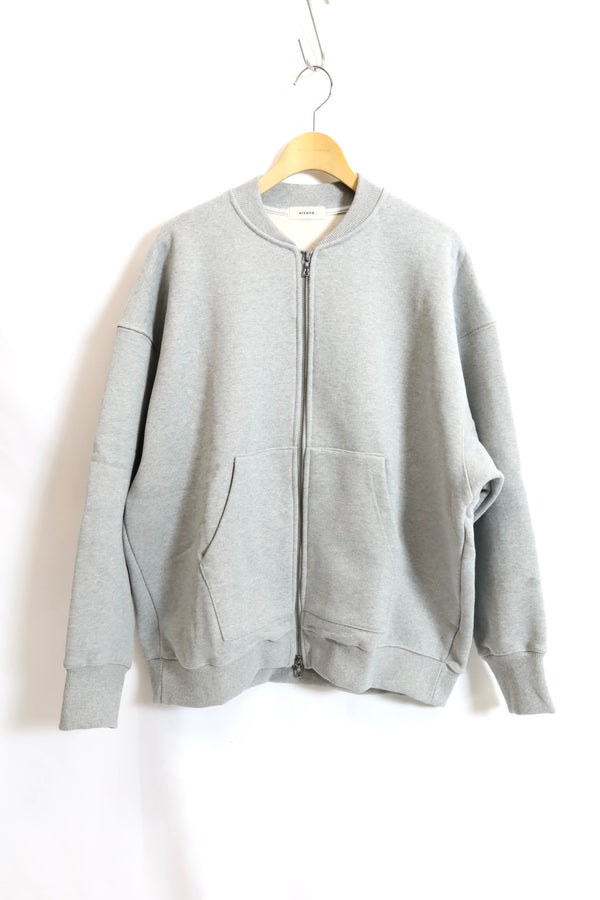 alvana / MASSIVE ZIP JACKET - GRAY