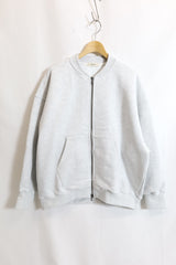 alvana / MASSIVE ZIP JACKET - TOP WHITE
