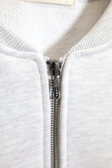 alvana / MASSIVE ZIP JACKET - TOP WHITE