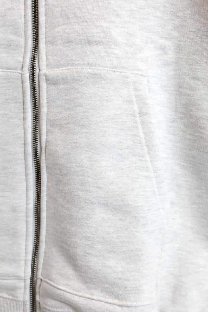 alvana / MASSIVE ZIP JACKET - TOP WHITE