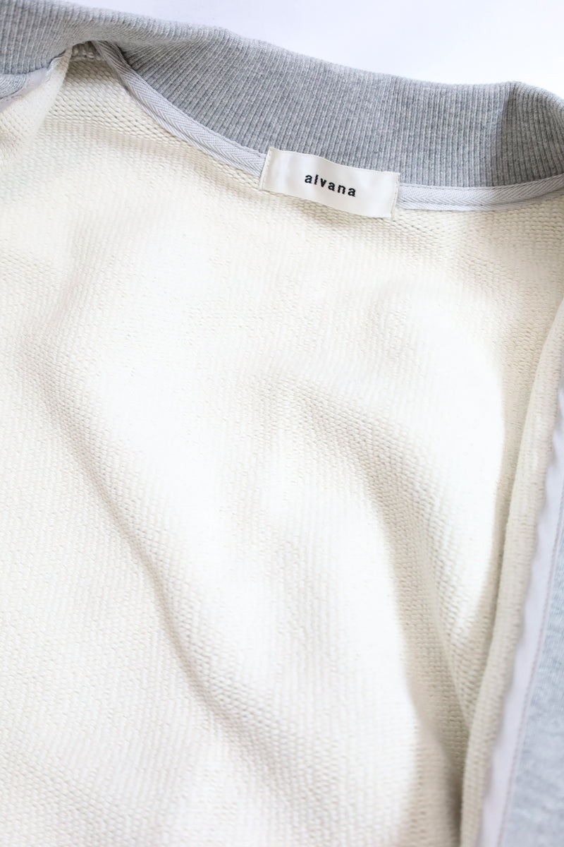 alvana / MASSIVE ZIP JACKET - GRAY