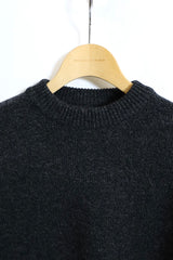 alvana / 5G LAMS WOOL CREW KNIT