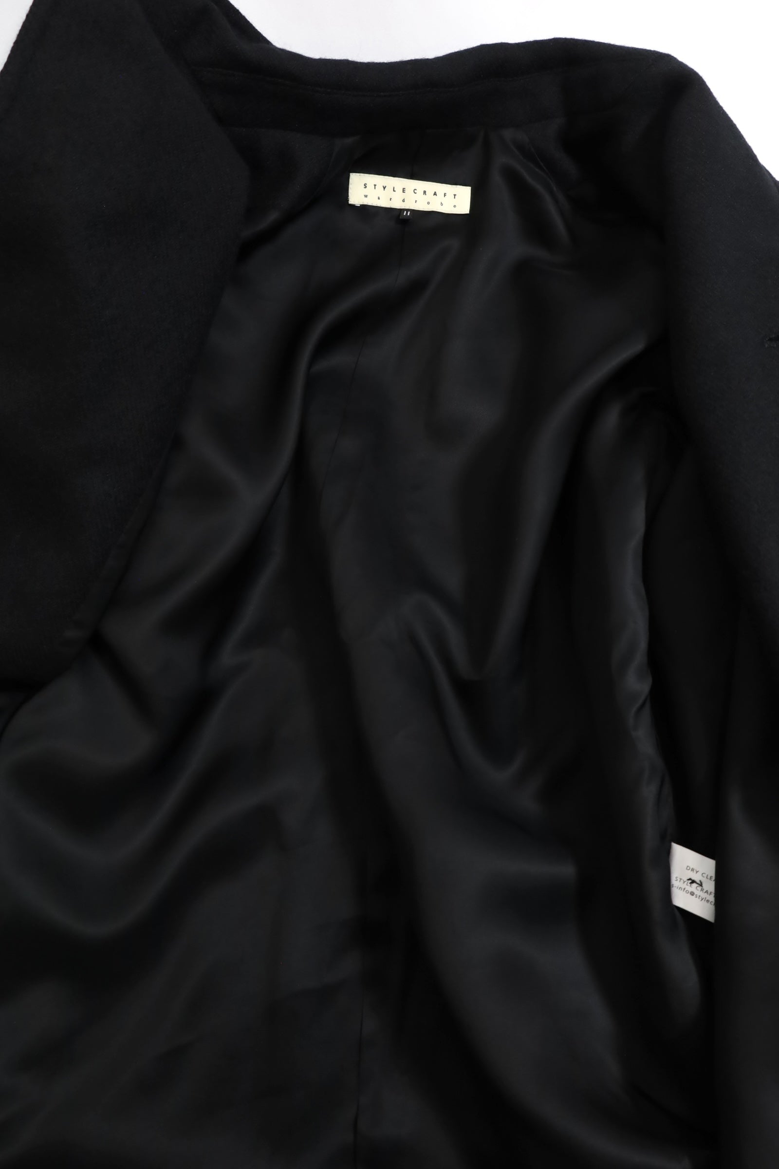STYLE CRAFT wardrobe / HALF JACKET - Black – redtriangle