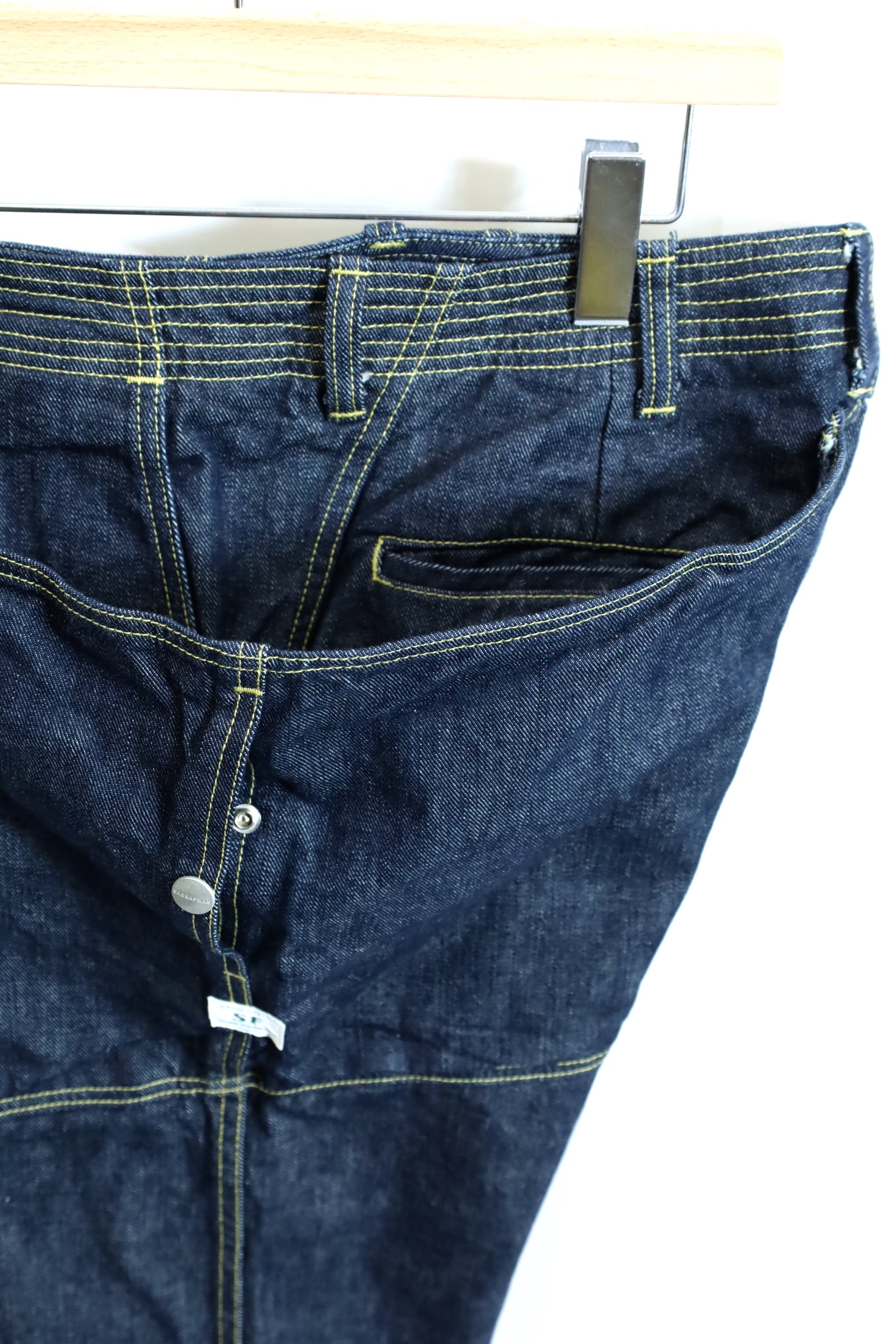 ササフラス　パンツ　2本おまとめ(グレー、オリーブ) SASSAFRAS ササフラス FALL LEAF GARDENER PANTS フォールリーフ