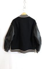 alvana /Wool Mohair Cowhide Leather Jacket