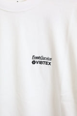 Fresh Service / VIBTEX for FreshService S/S CREW NECK TEE-White