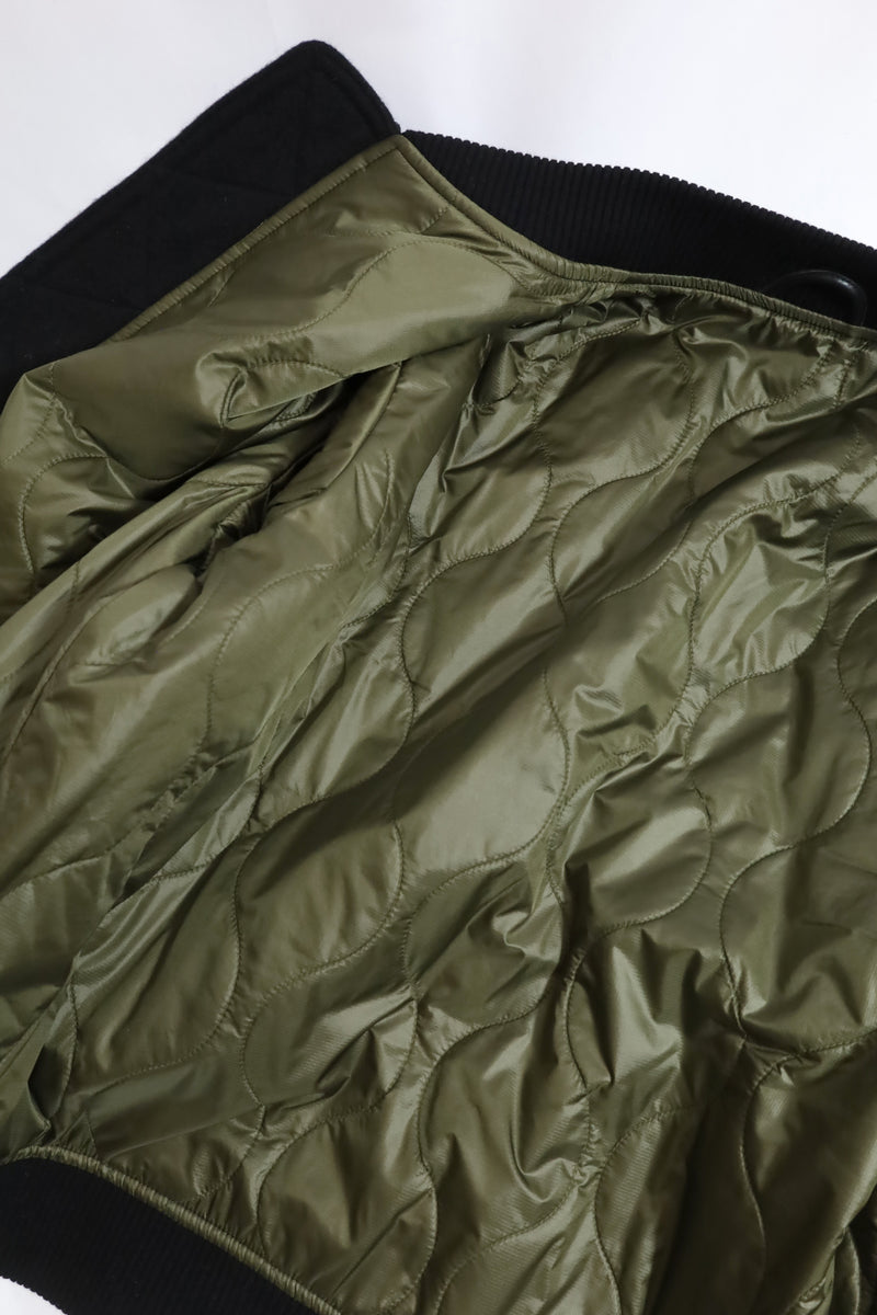 alvana /Wool Mohair Cowhide Leather Jacket