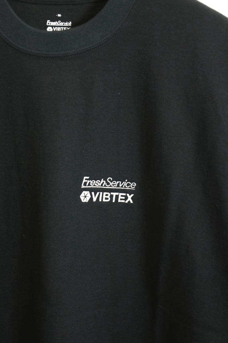 Fresh Service / VIBTEX for FreshService S/S CREW NECK TEE-Black