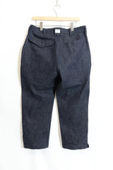 SASSAFRAS / Leaf Warden Pants 4/5 13.5oz Denim - SF-252290