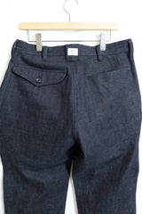 SASSAFRAS / Leaf Warden Pants 4/5 13.5oz Denim - SF-252290