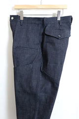 SASSAFRAS / Leaf Warden Pants 4/5 13.5oz Denim - SF-252290