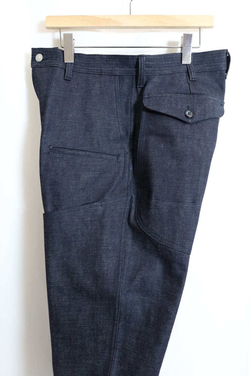 SASSAFRAS / Leaf Warden Pants 4/5 13.5oz Denim - SF-252290
