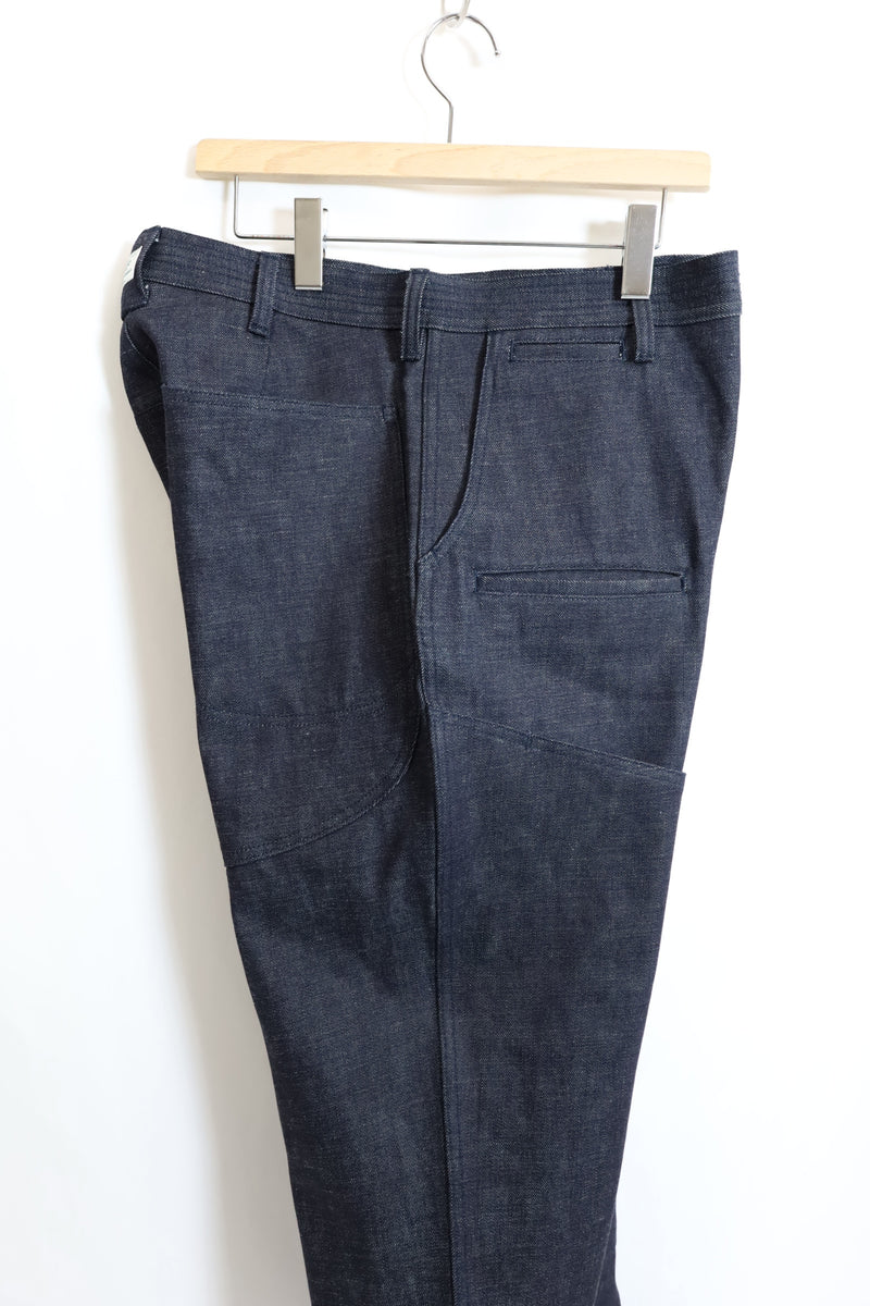 SASSAFRAS / Leaf Warden Pants 4/5 13.5oz Denim - SF-252290