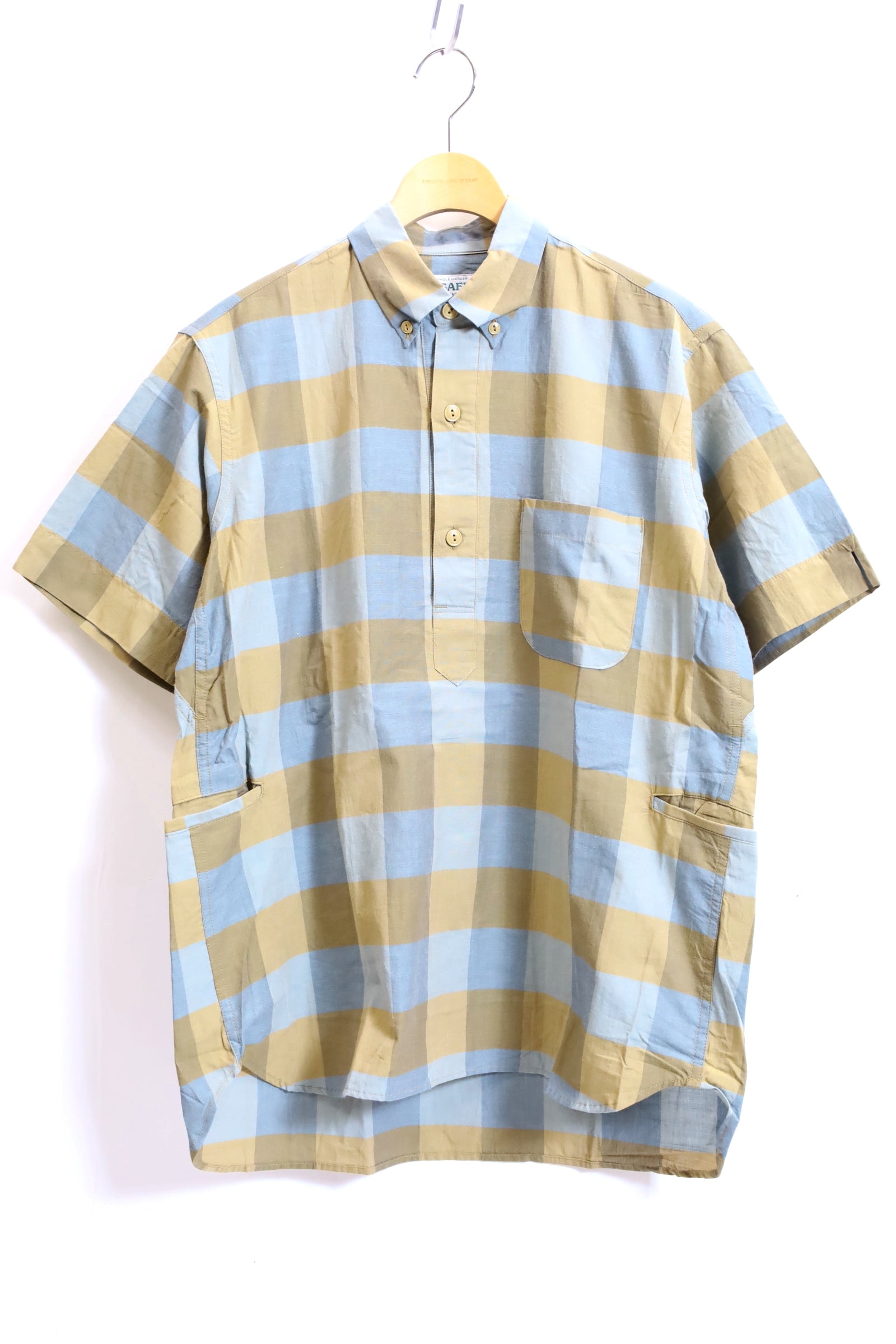 Shell Barrow SASSAFRAS / WHEEL BARROW SHELL SHIRT 1/2 (Block Check) - SF242135 ...