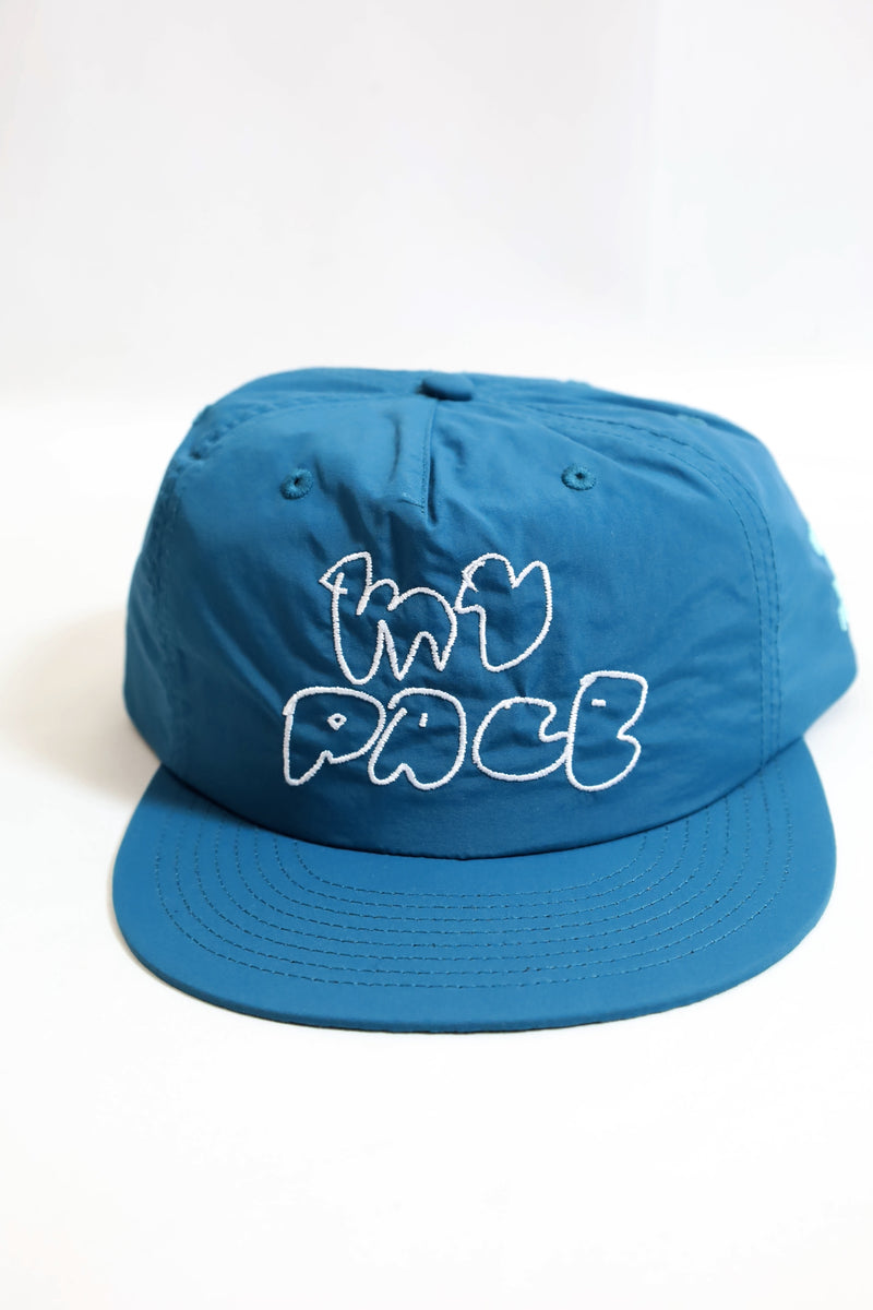 TODAY edition / MY PACE Nylon Cap - BLUE GREEN