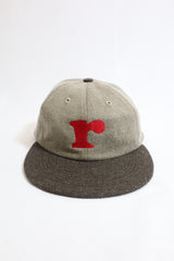 TANIMA / 「r」Wool Cap - Beige /Brown