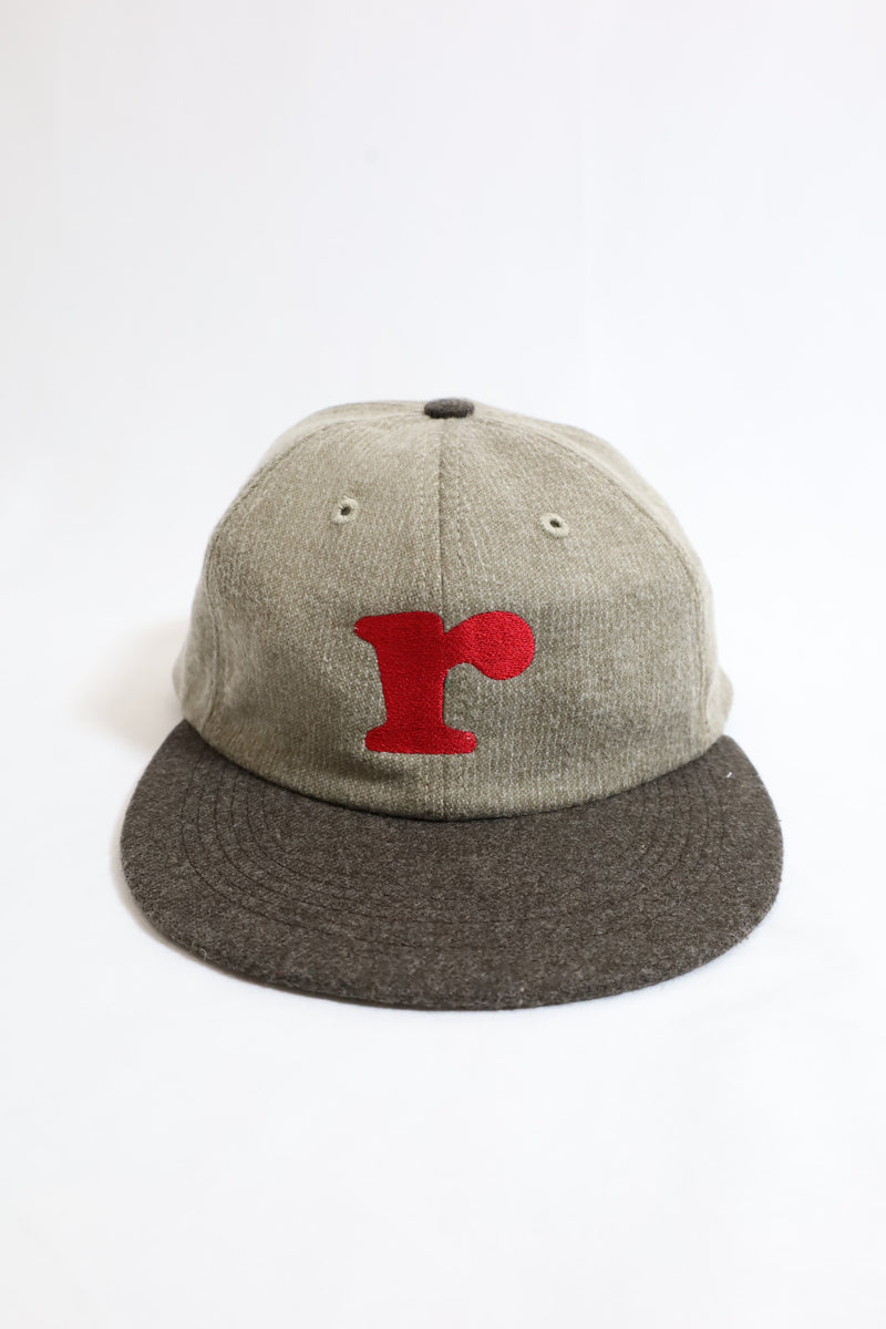 TANIMA / 「r」Wool Cap - Beige /Brown