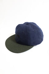TANIMA / 「r」Wool Cap -Navy /Green