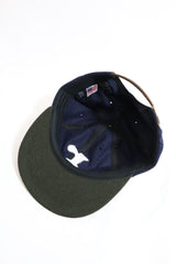 TANIMA / 「r」Wool Cap -Navy /Green