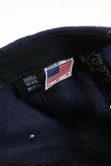 TANIMA / 「r」Wool Cap -Navy /Green