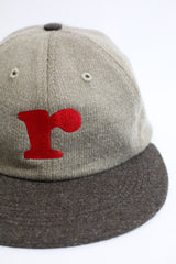 TANIMA / 「r」Wool Cap - Beige /Brown