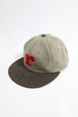 TANIMA / 「r」Wool Cap - Beige /Brown