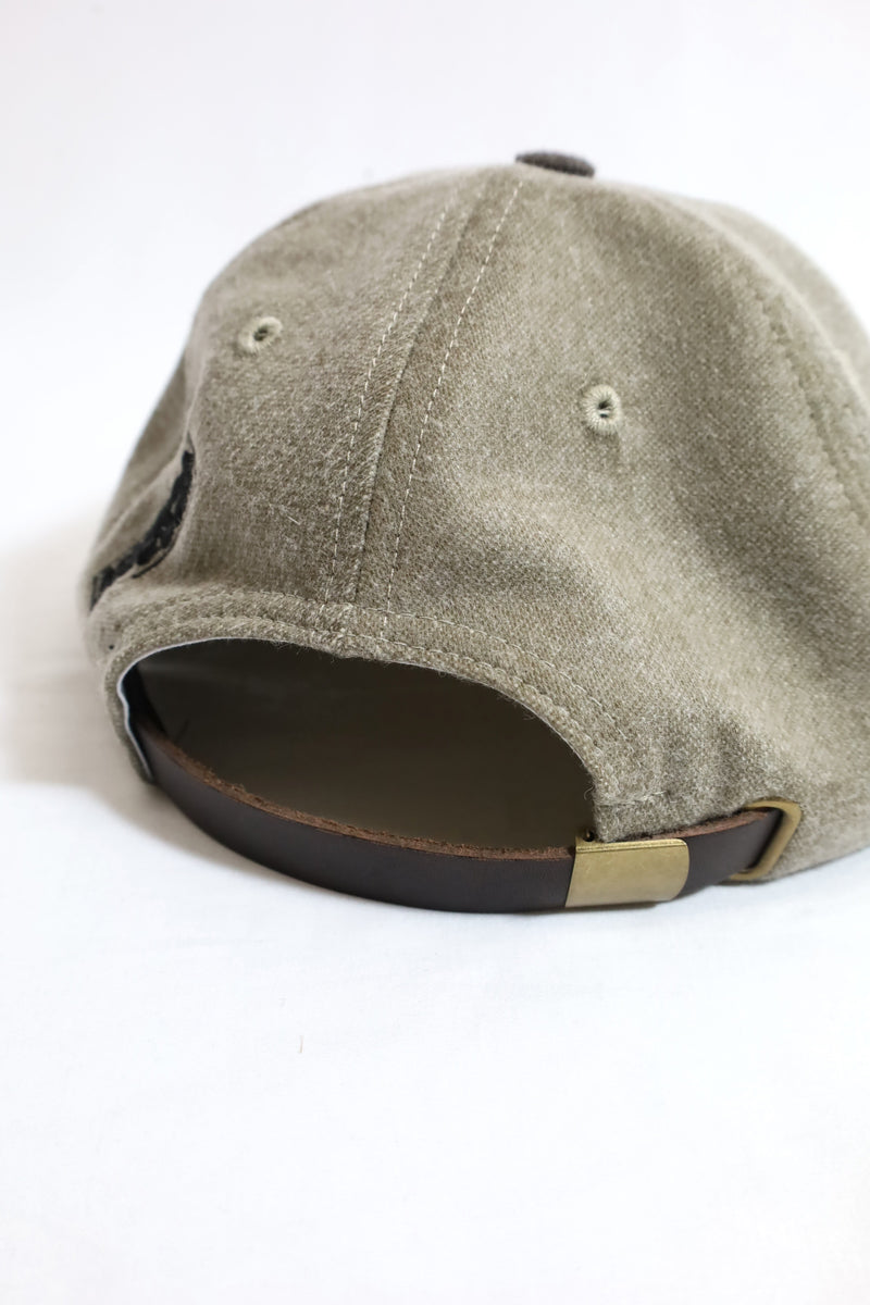 TANIMA / 「r」Wool Cap - Beige /Brown