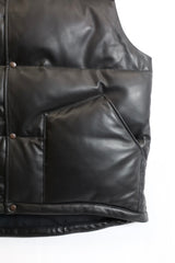 alvana / Sheep Leather Down Vest