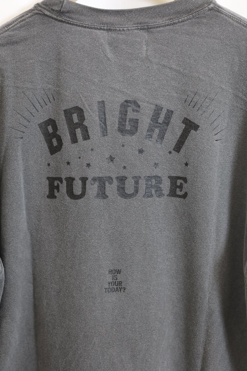 TODAY edition / BRIGHT FUTURE #04 SS Tee - Cancer/Black