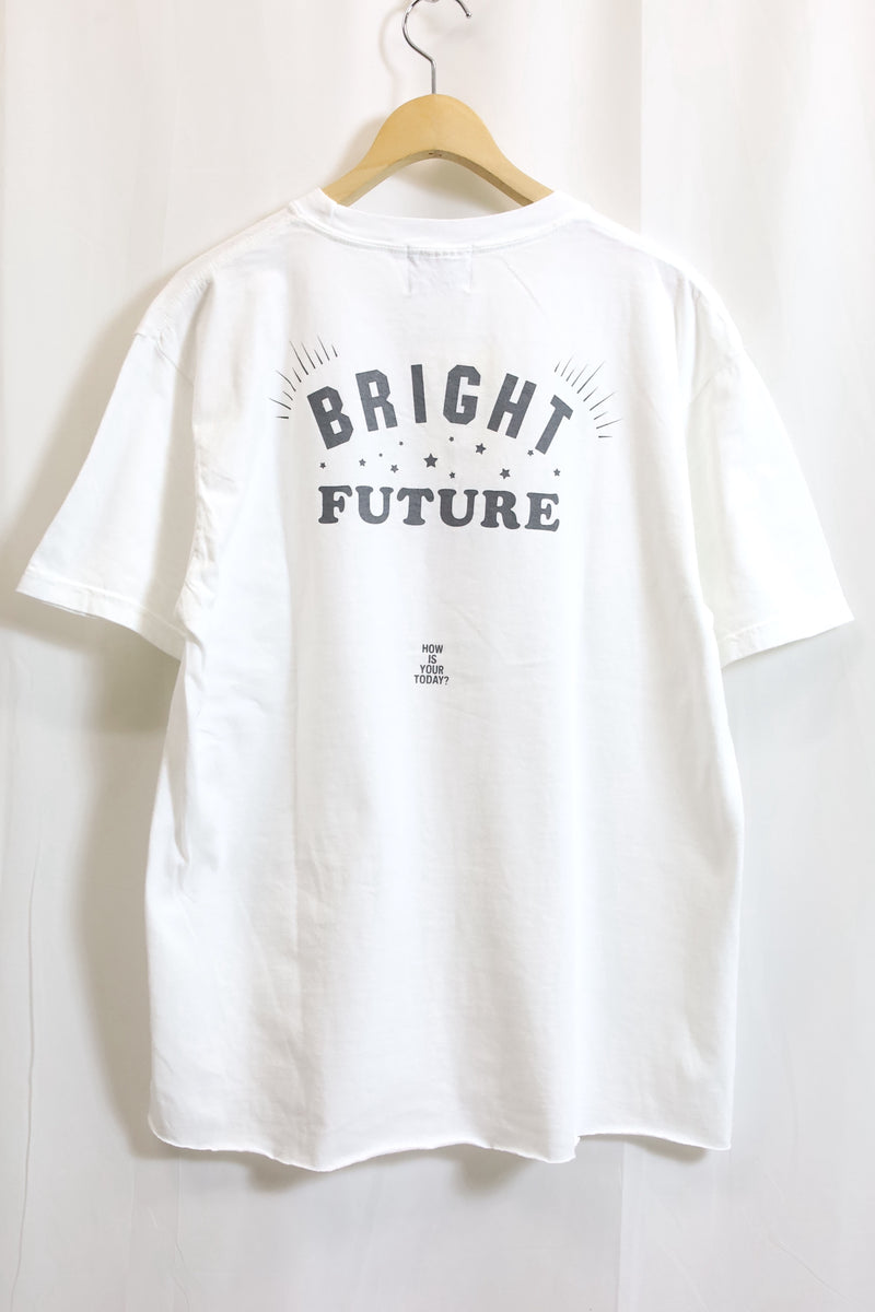 TODAY edition / BRIGHT FUTURE #11 SS Tee - 水瓶座/White