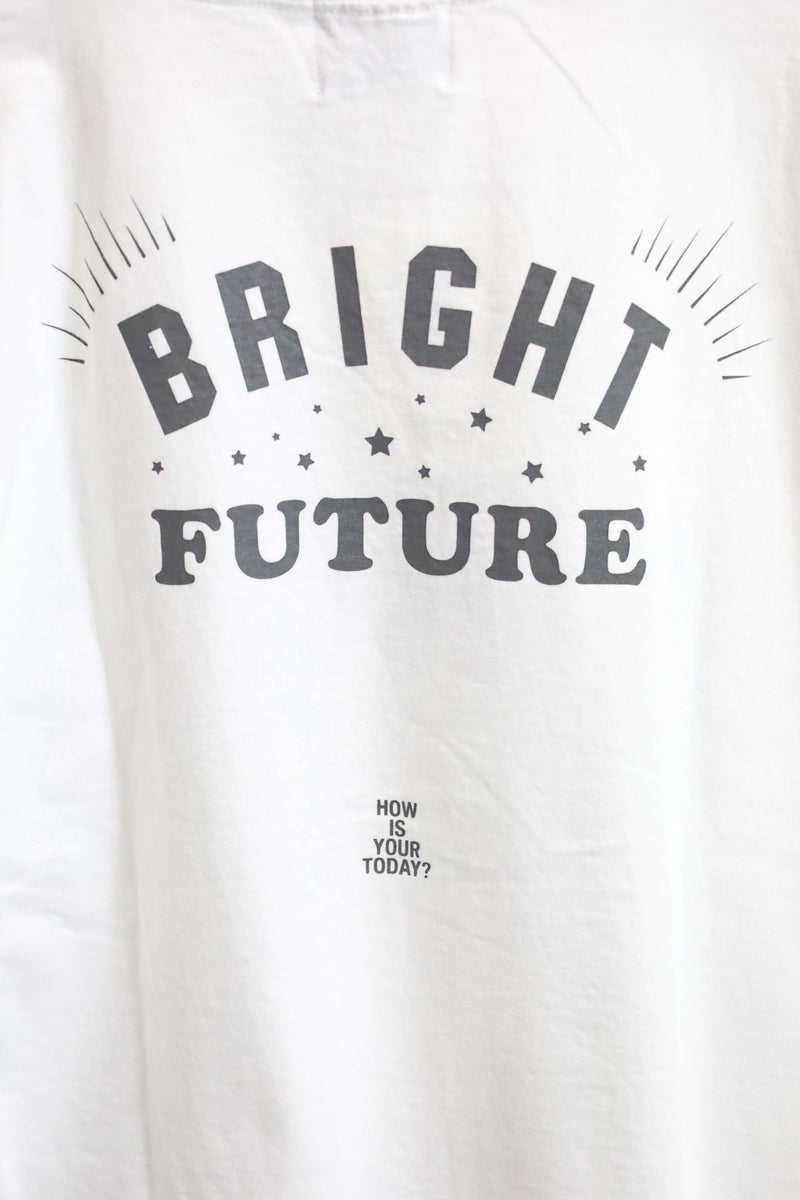 TODAY edition / BRIGHT FUTURE #07 SS Tee - Libra/White