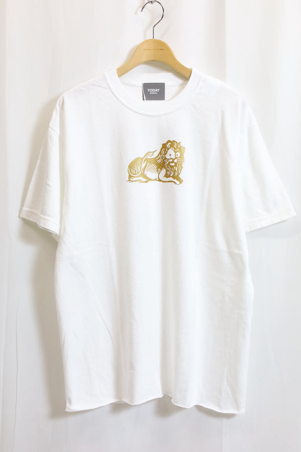 TODAY edition / BRIGHT FUTURE #05 SS Tee - 獅子座/White